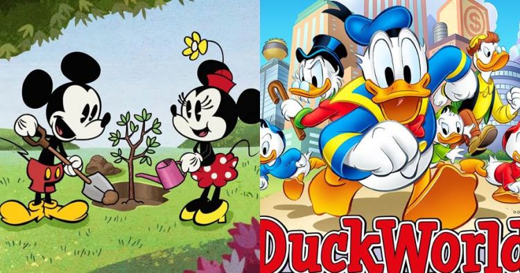 10 Film  kartun  tertua di dunia ada Mickey Mouse