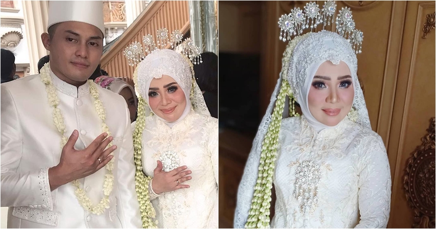 Beda gaya gaun pernikahan kedua, ketiga dan keempat Muzdalifah