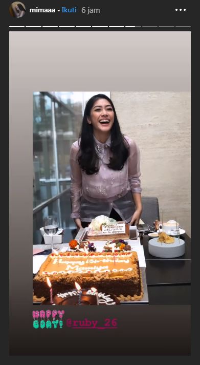 Momen ulang tahun Aliya © 2019 brilio.net Momen ulang tahun Aliya © 2019 brilio.net