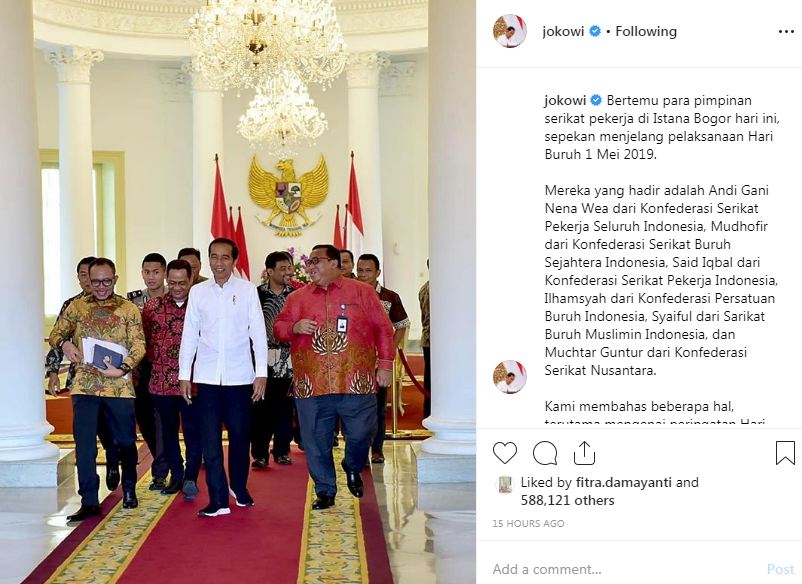 Diundang Jokowi ke Istana, ini yang dibicarakan Said Iqbal