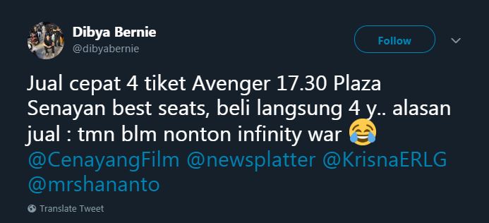 7 Alasan jual tiket Avengers: Endgame ini bikin geleng-geleng