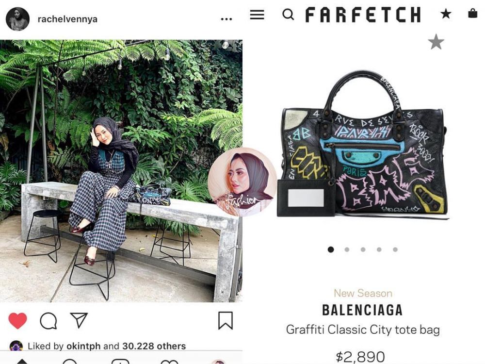 10 Tas Rachel Vennya ini harganya fantastis, ada yang Rp 289 juta