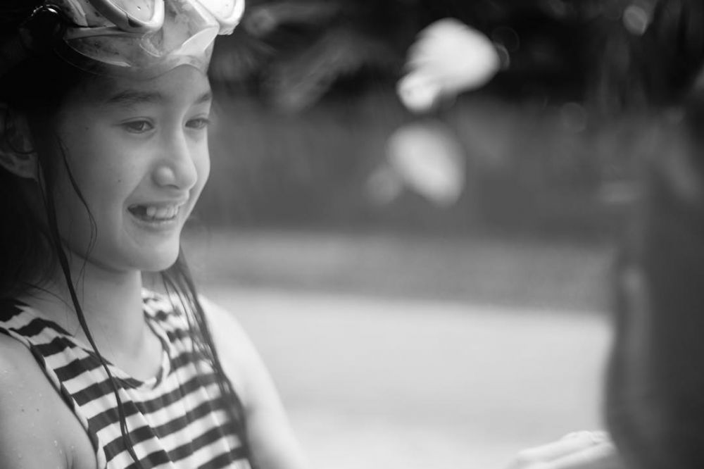 11 Pesona Nyla Koh, putri Nadya Hutagalung yang beranjak remaja
