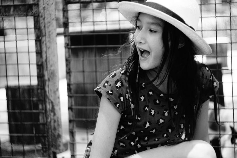 11 Pesona Nyla Koh, putri Nadya Hutagalung yang beranjak remaja
