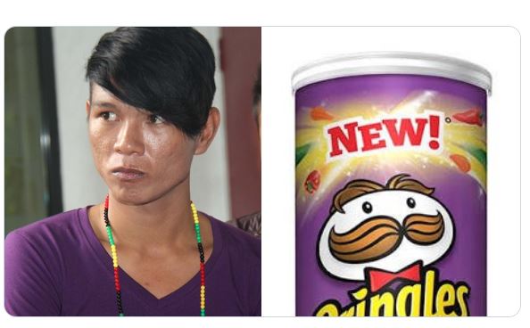 10 Cocoklogi pakaian Andika Mahesa & kaleng keripik ini kocak