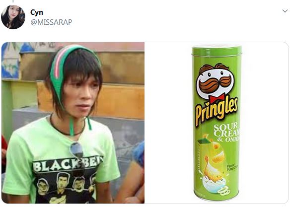 10 Cocoklogi pakaian Andika Mahesa & kaleng keripik ini kocak