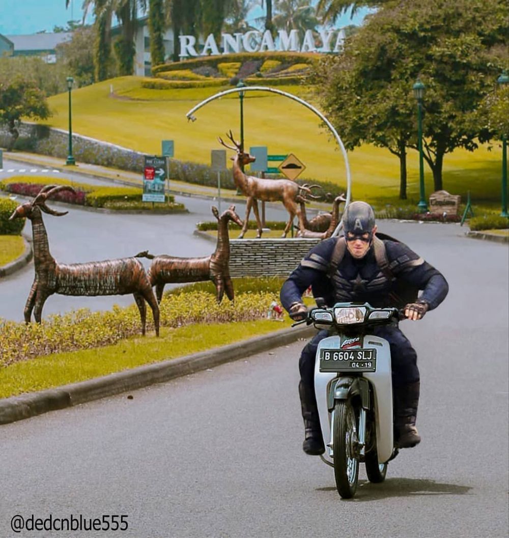 8 Potret lucu jika Avengers tinggal di Indonesia ini kocak abis