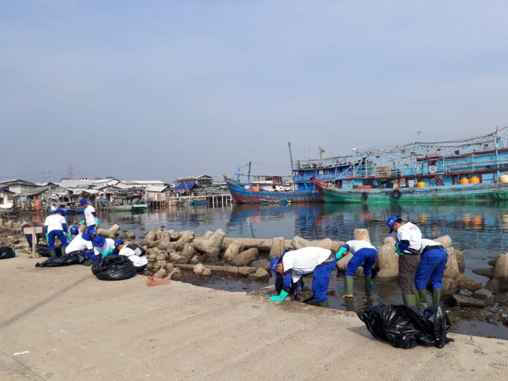 Gerakan cinta laut, Bakamla ajak warga bersih-bersih laut Jakarta