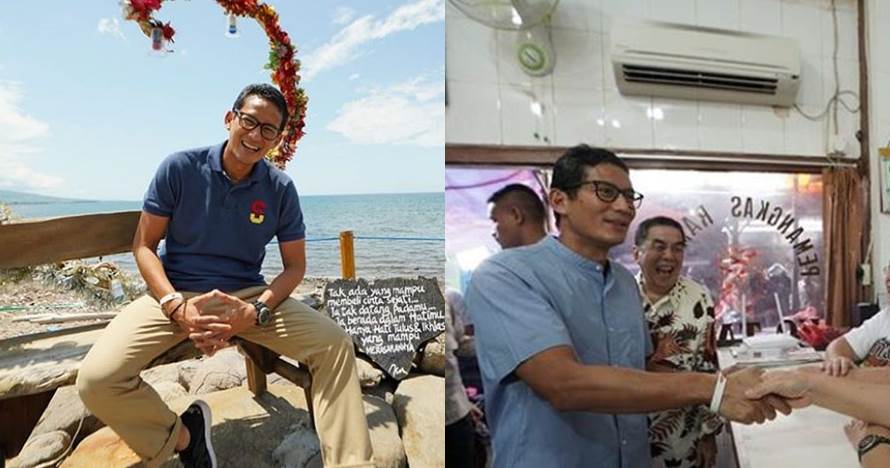 Ini 5 Momen Sandiaga Uno potong rambut, dukung usaha lokal
