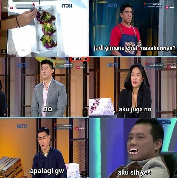 11 Meme lucu Chef Renatta saat di MasterChef ini kocak abis