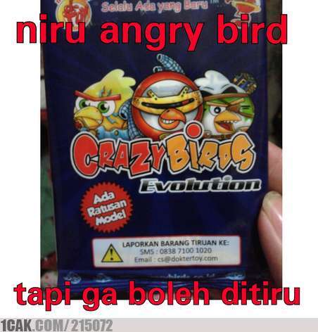 12 Penampakan barang tiruan di toko ini bikin auto tepuk jidat