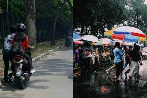 11 Foto lucu perjuangan cowok asal cewek senang ini bikin senyum
