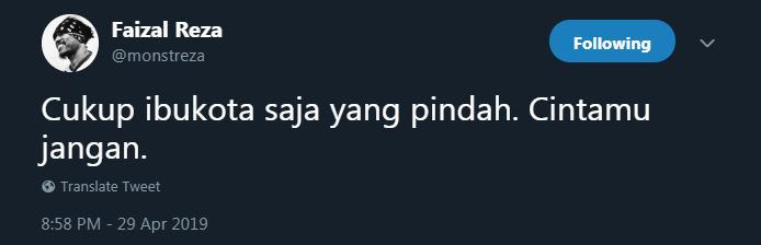 10 Cuitan lucu 'ibu kota pindah' ini ujung-ujungnya bikin baper