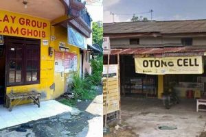 12 Tulisan lucu di kios pulsa ini nggak biasa, kocak deh