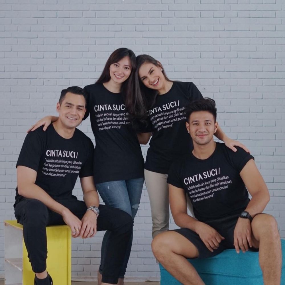 10 Potret persahabatan Irish-Ammar & Asmirandah-Jonas, klop abis