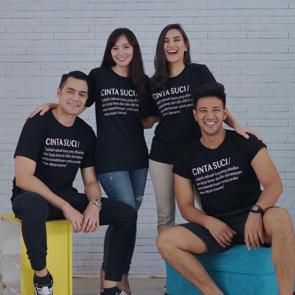 10 Potret persahabatan Irish-Ammar & Asmirandah-Jonas, klop abis