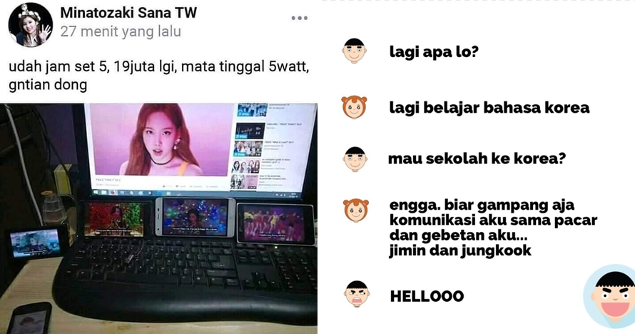 10 Meme lucu tingkah K-Popers garis keras ini bikin nyengir