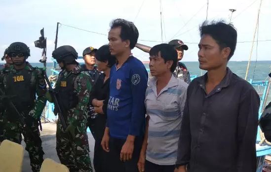 4 Kasus penangkapan kapal Vietnam di perairan Indonesia