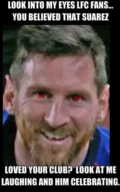 8 Meme lucu kemenangan Barcelona atas Liverpool ini bikin ngakak