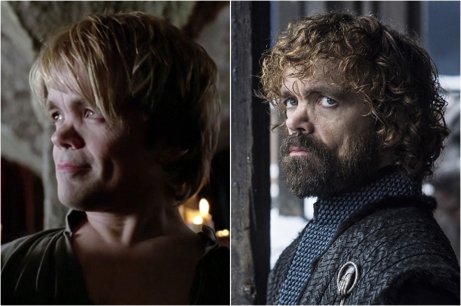 Beda penampilan 18 pemain Game of Thrones season 1 dan 8