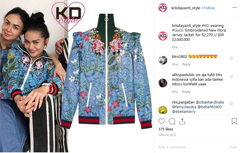 10 Jaket Krisdayanti ini harganya fantastis, ada yang Rp 104 juta