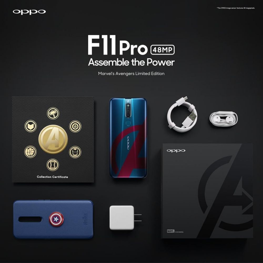 Ini Perbedaan Oppo F11 Versi Avengers Dengan Oppo F11 Pro Reguler