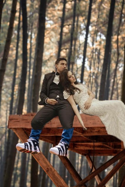 Cowok ini minta fotonya diedit bareng Raisa, 15 hasilnya kocak