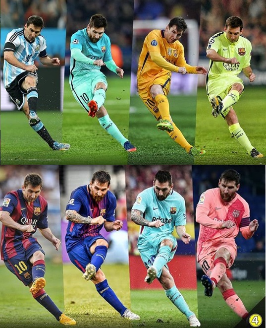 Di luar nalar, ini penjelasan ilmiah tendangan kaki kiri Messi