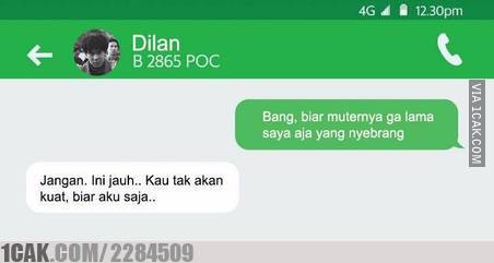 11 Chat lucu driver ojek online dan pelanggan ini malah baper