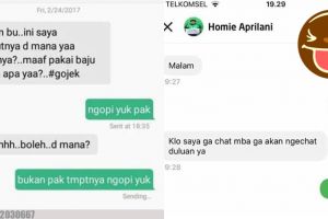 11 Chat lucu driver ojek online dan pelanggan ini malah baper