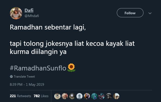 10 Cuitan lucu 'guyonan khas Ramadan' ini bikin cengar-cengir