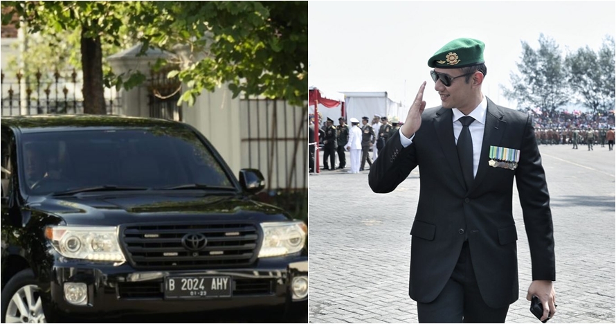 Pelat nomor mobil Agus Yudhoyono B 2024 AHY, maknanya unik banget