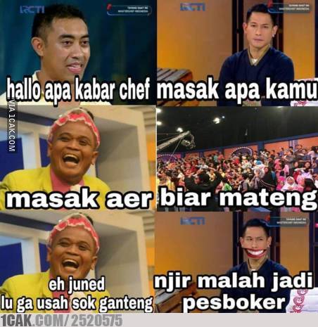 9 Meme lucu kalau artis Indonesia datang ke MasterChef, kocak