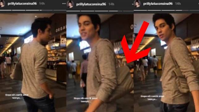 6 Suami seleb ini tak segan bawakan tas istrinya, nggak gengsi