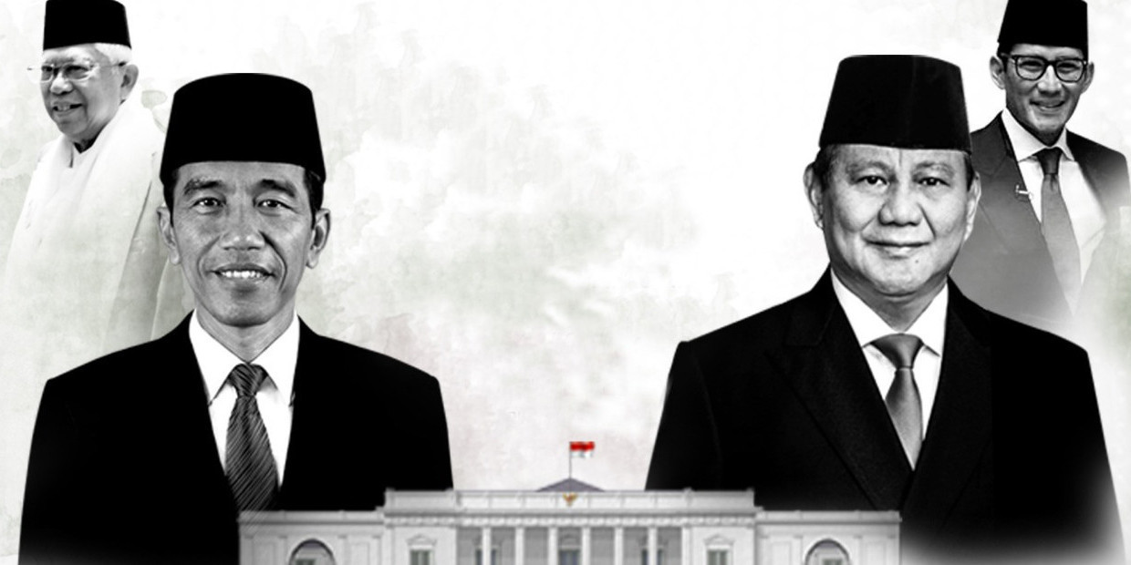 Real count KPU 65%, Jokowi unggul 12 juta suara dari Prabowo