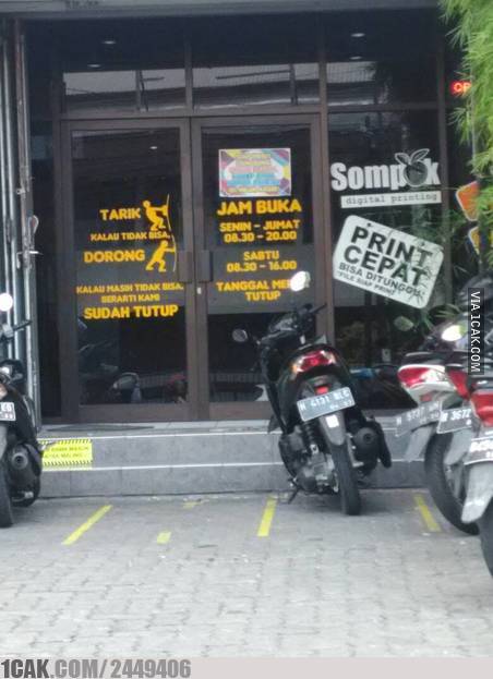 10 Alasan toko tutup ini absurdnya bikin tepuk jidat