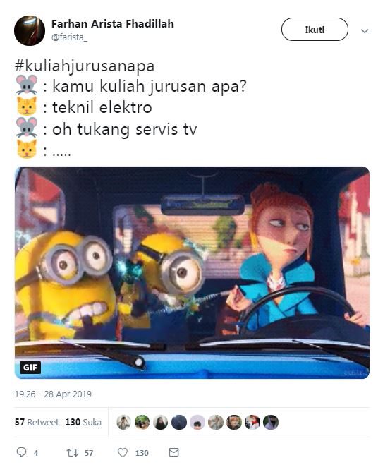 12 Cuitan lucu #KuliahJurusanApa ini bikin kamu auto gagal paham