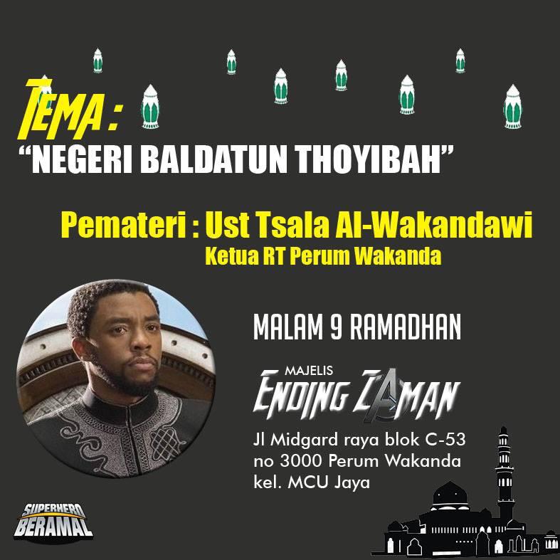 10 Meme kocak Avengers ngisi kajian Ramadan ini bikin cekikikan
