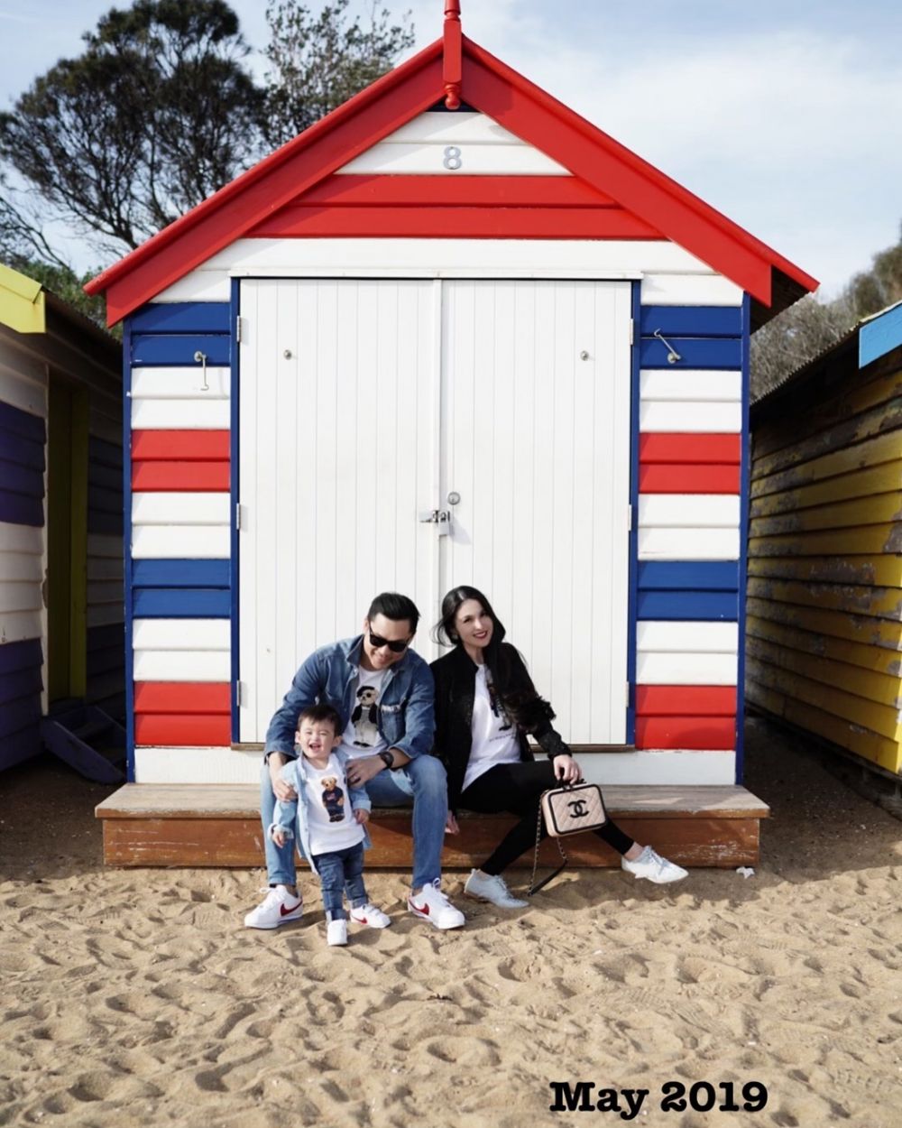 7 Potret babymoon Sandra Dewi di Melbourne, sudah hamil 6 bulan