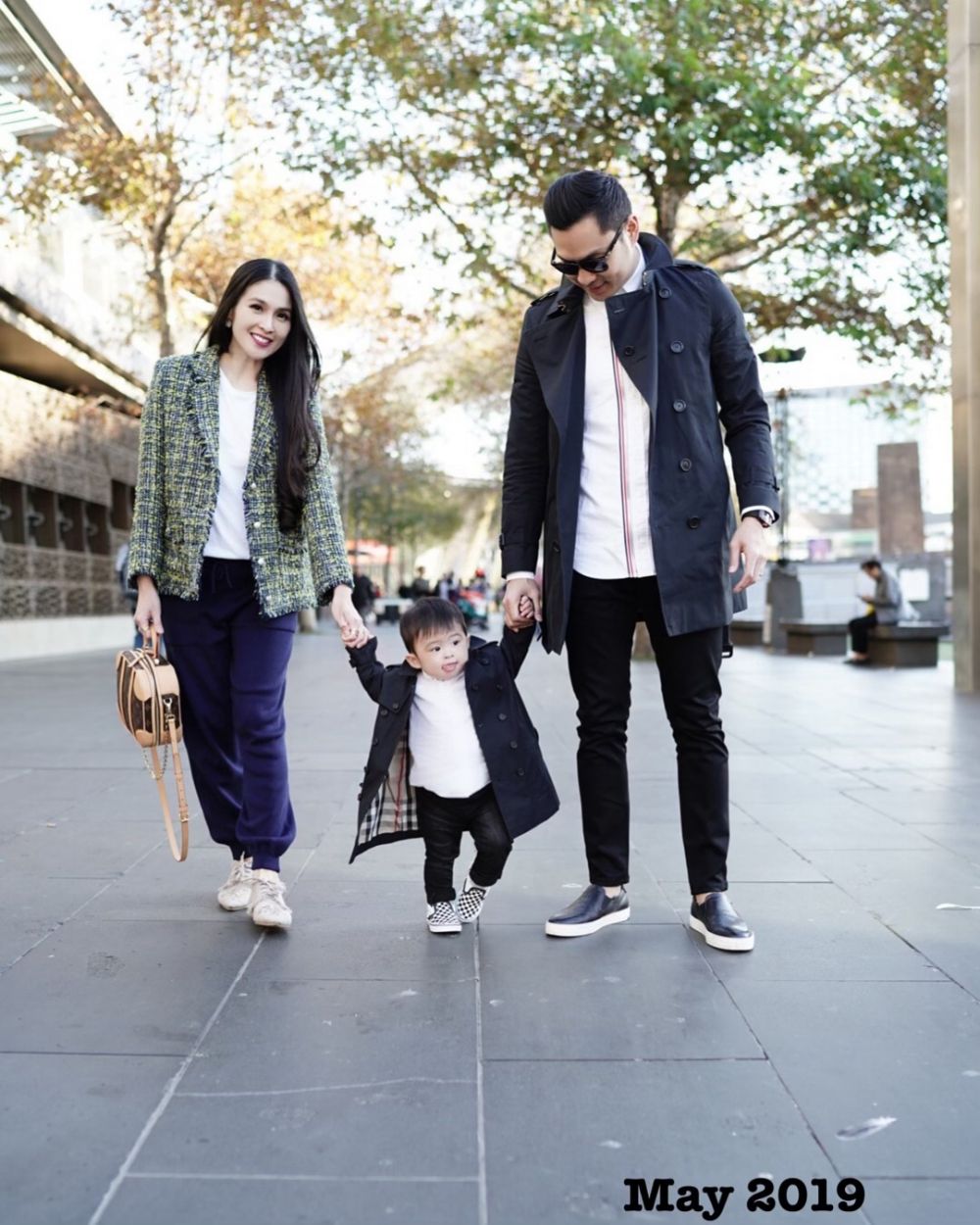 7 Potret babymoon Sandra Dewi di Melbourne, sudah hamil 6 bulan
