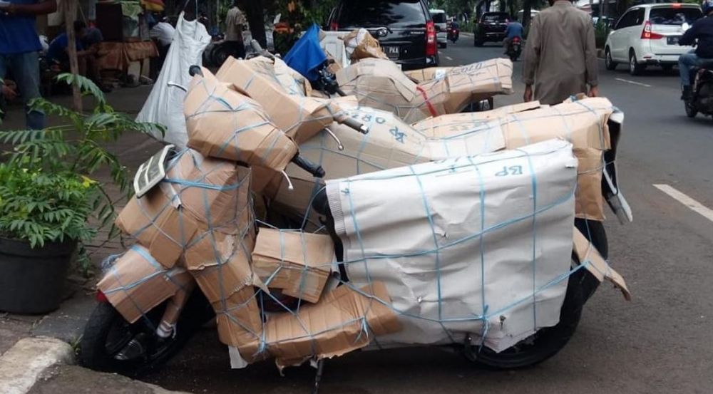 Kirim motor ke kampung sebelum lebaran? Ini daftar harganya