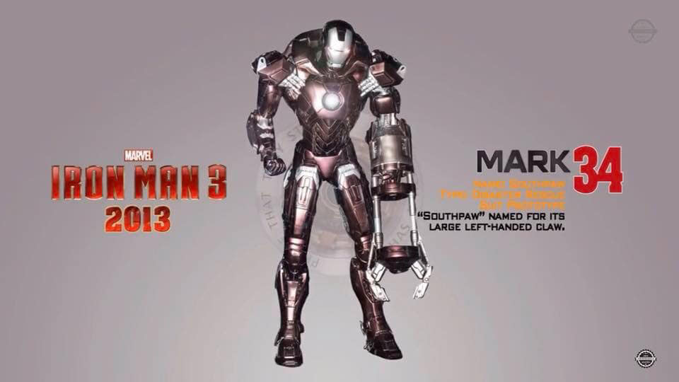 50 Kostum Iron Man paling komplet sejak film pertama-Infinity War