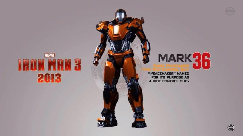 50 Kostum Iron Man paling komplet sejak film pertama-Infinity War