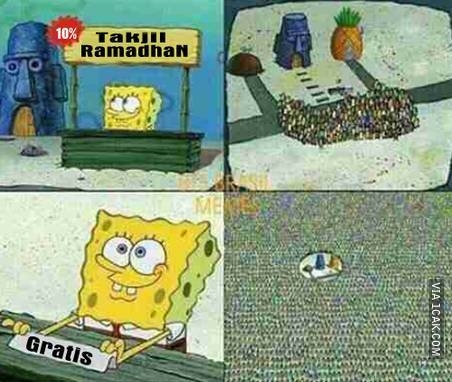 12 Meme lucu tipe-tipe mencari takjil ini bikin tepuk jidat