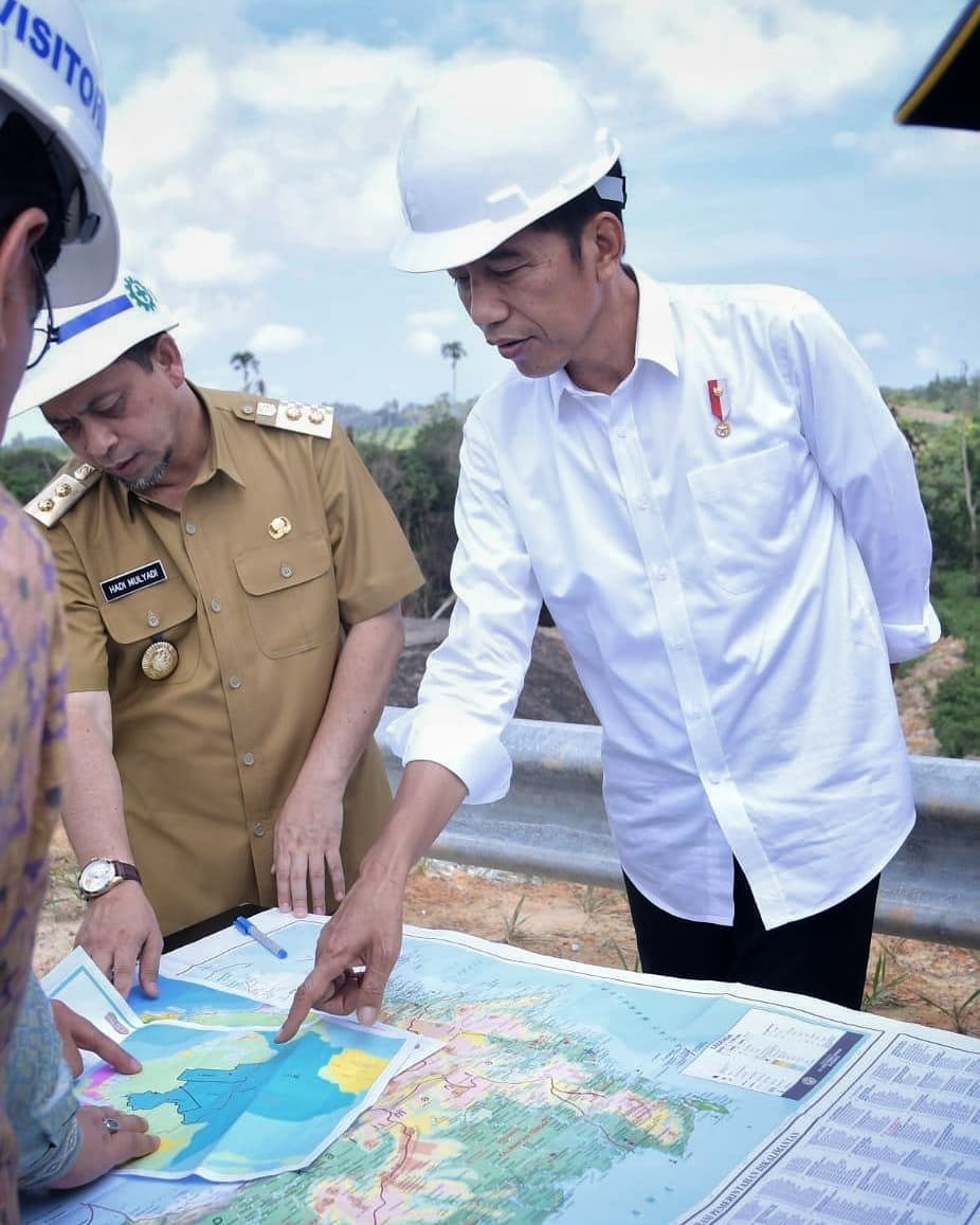 Jokowi 'nemu feeling' Bukit Nyuling bisa jadi ibu kota baru