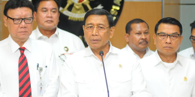Resmi dibentuk Wiranto, ini 24 anggota Tim Asistensi Hukum