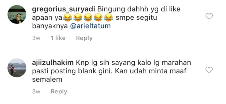 Foto putih Ariel Tatum banjir like, 10 reaksi warganet ini kocak