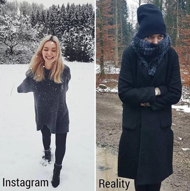 7 Foto perbedaan Instagram vs realita ala cewek ini benar adanya