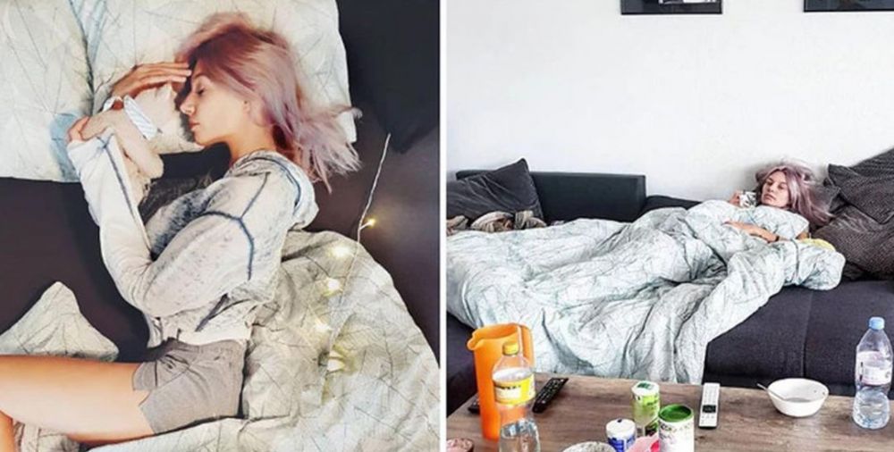 7 Foto perbedaan Instagram vs realita ala cewek ini benar adanya