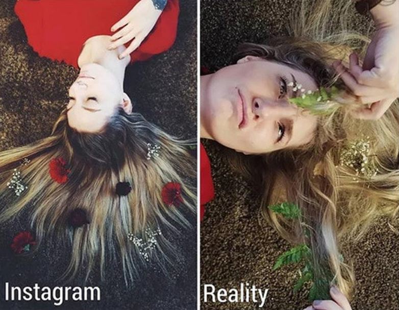 7 Foto perbedaan Instagram vs realita ala cewek ini benar adanya